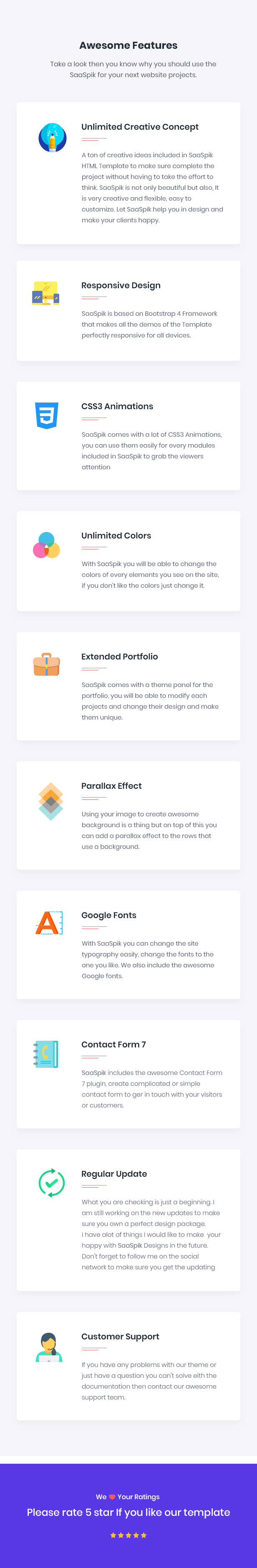 SaaSpik - App and SaaS landing HTML Template - 3