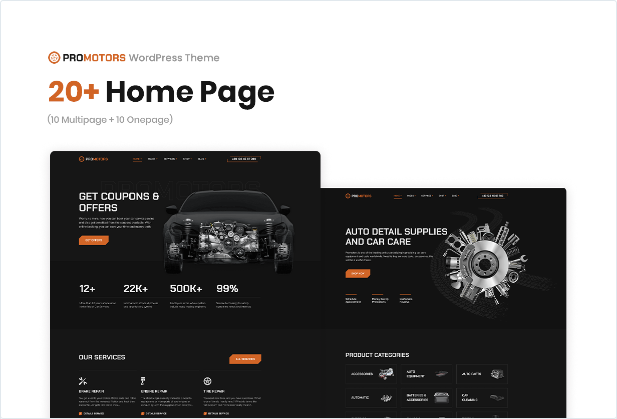 ProMotors - Tema WordPress para serviços e detalhamento de automóveis - 6
