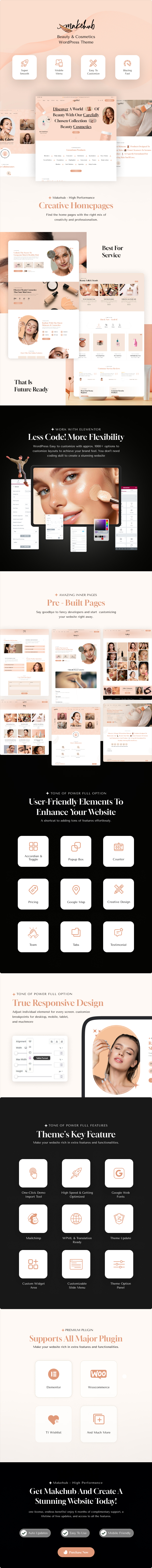 Makehub - Beauty & Cosmetics WooCommerce Theme - 1