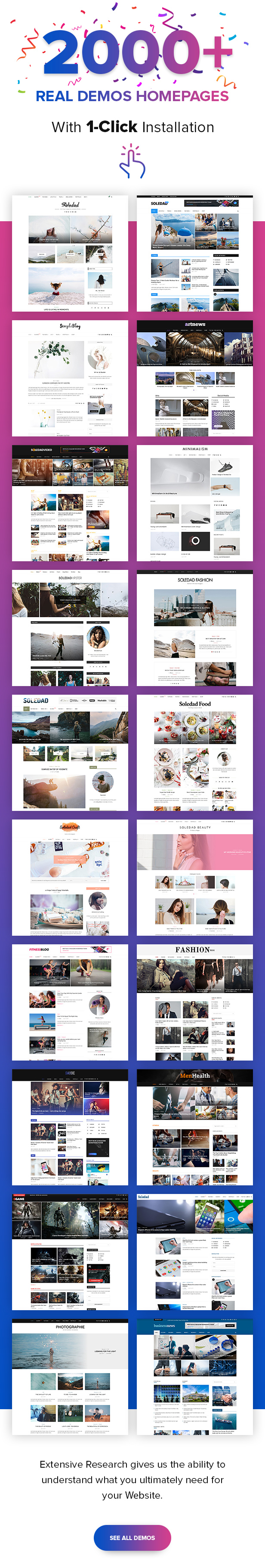 Soledad Wordpress Blog Theme