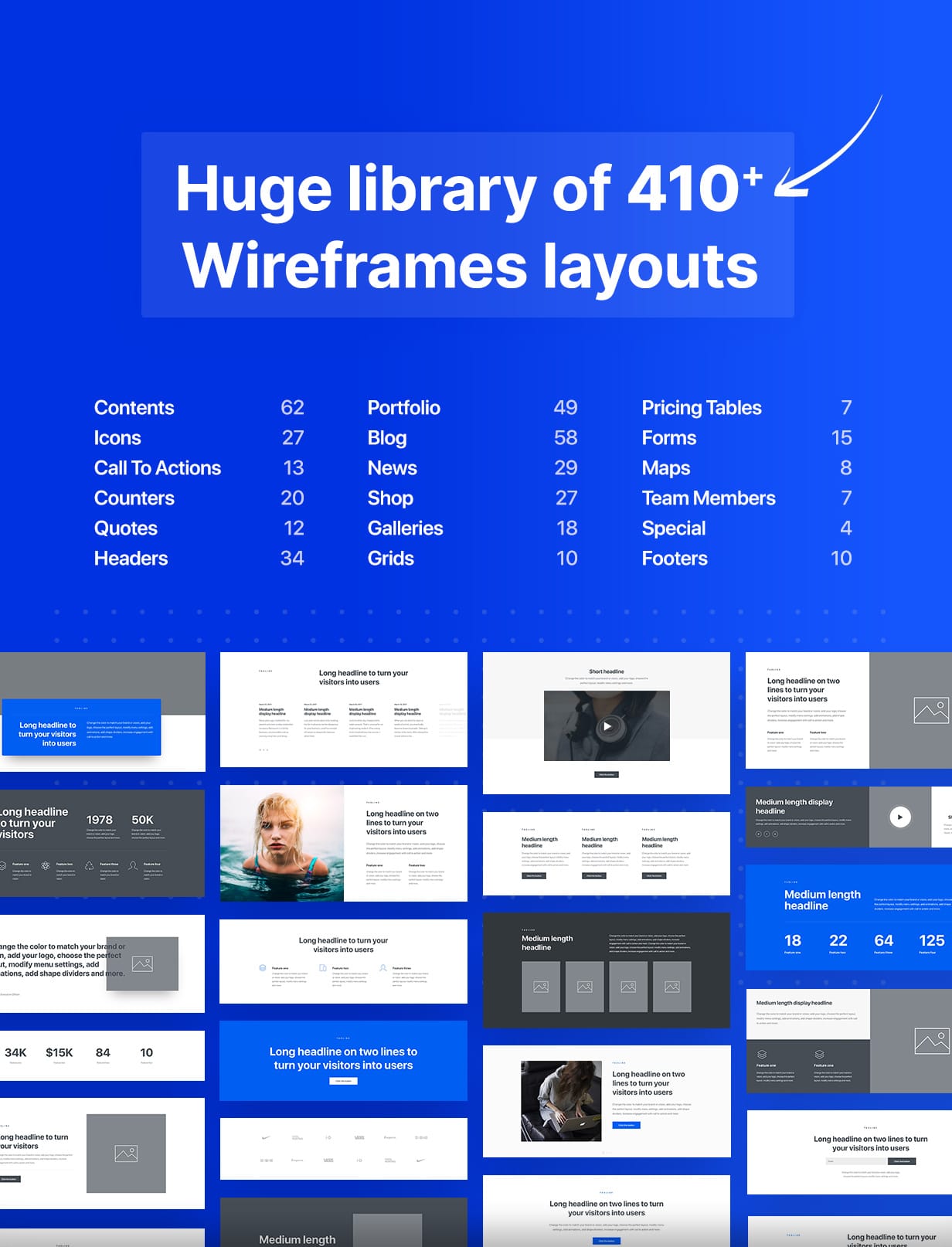 Uncode - Creative Multiuse & WooCommerce WordPress Theme - Wireframes Plugin