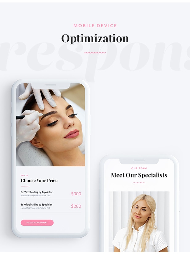 Browcraft - Microblading & Eyebrow Beauty Salon WordPress Theme - 8