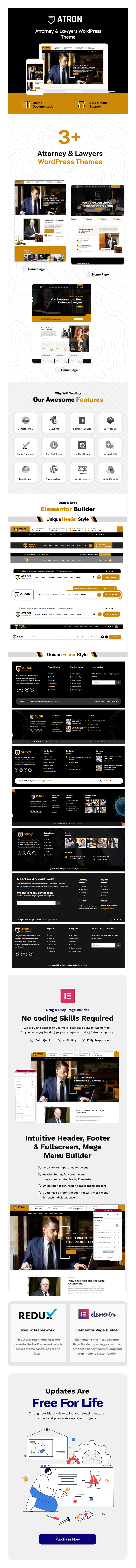 ATRON || Attorney & Lawyers WordPress Theme - 5