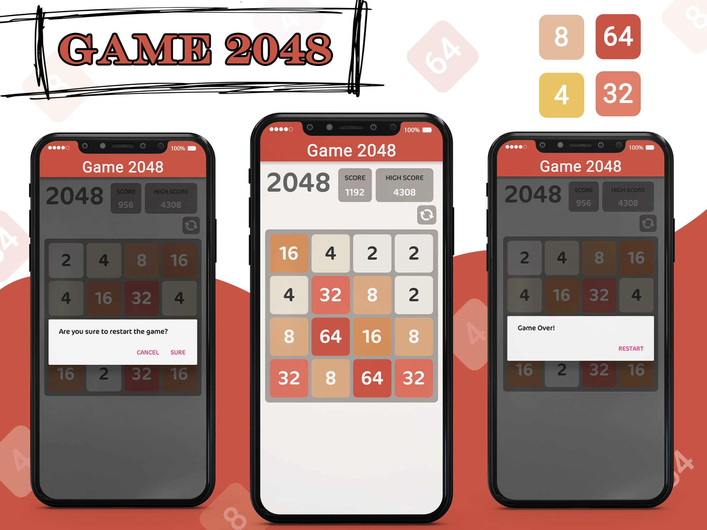 2048 - Android App + Admob Integration by TechnobyteInfotech | CodeCanyon