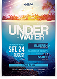 Underwater Party Flyer