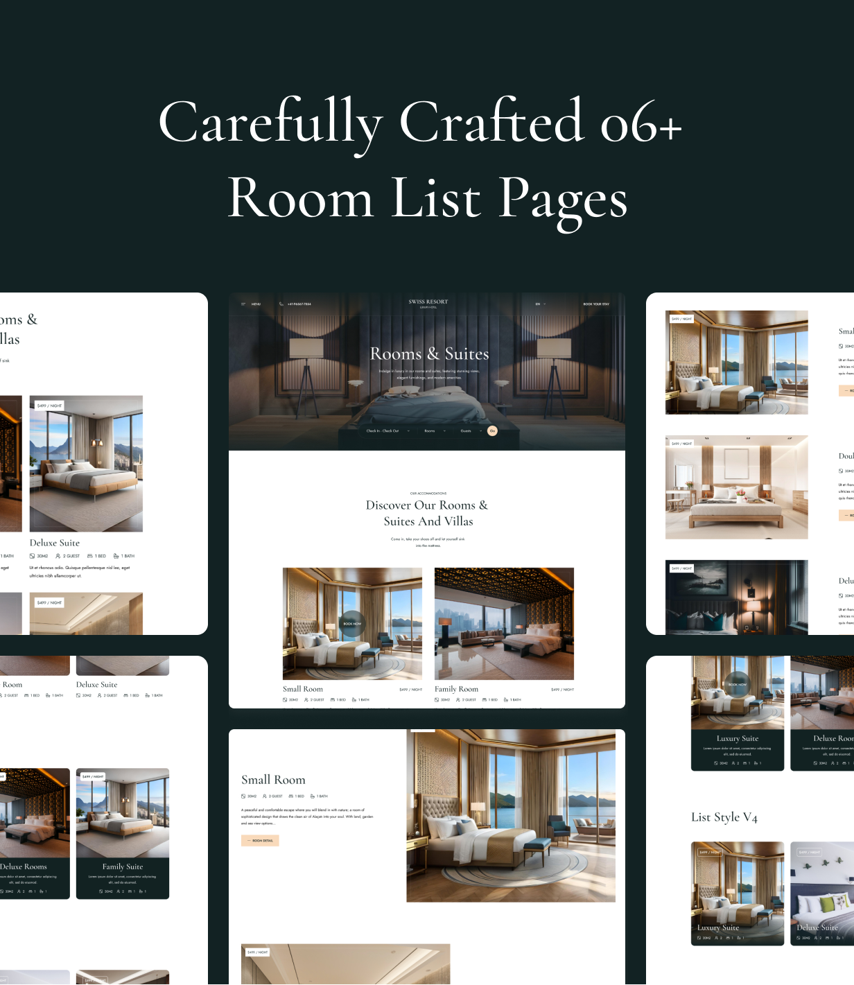 SwissResort - Resort & Hotel Booking WordPress Theme - 6