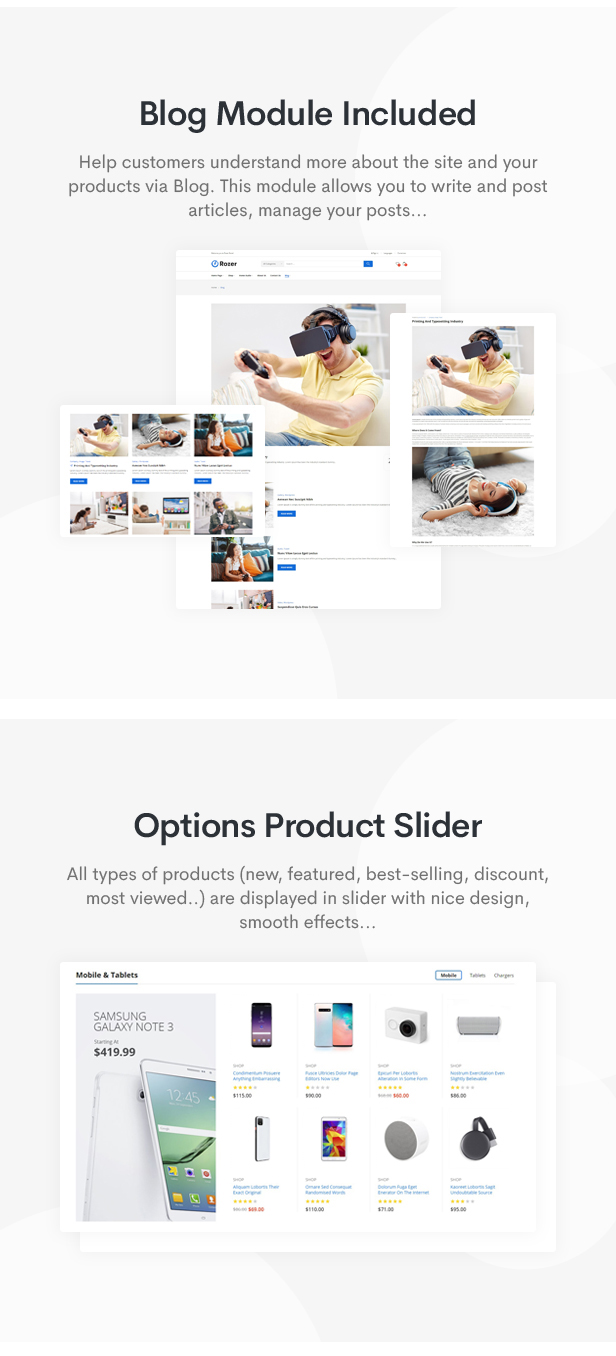 Rozer - Digital eCommerce WordPress Theme