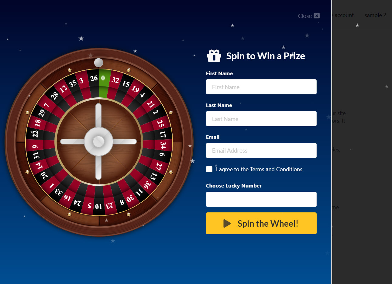 WP Roulette Wheel – Spin to Win WooCommerce Coupons - 5
