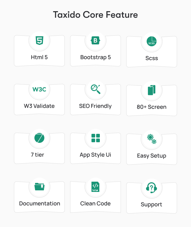 taxido – Electronic Shop Mobile App PWA Template