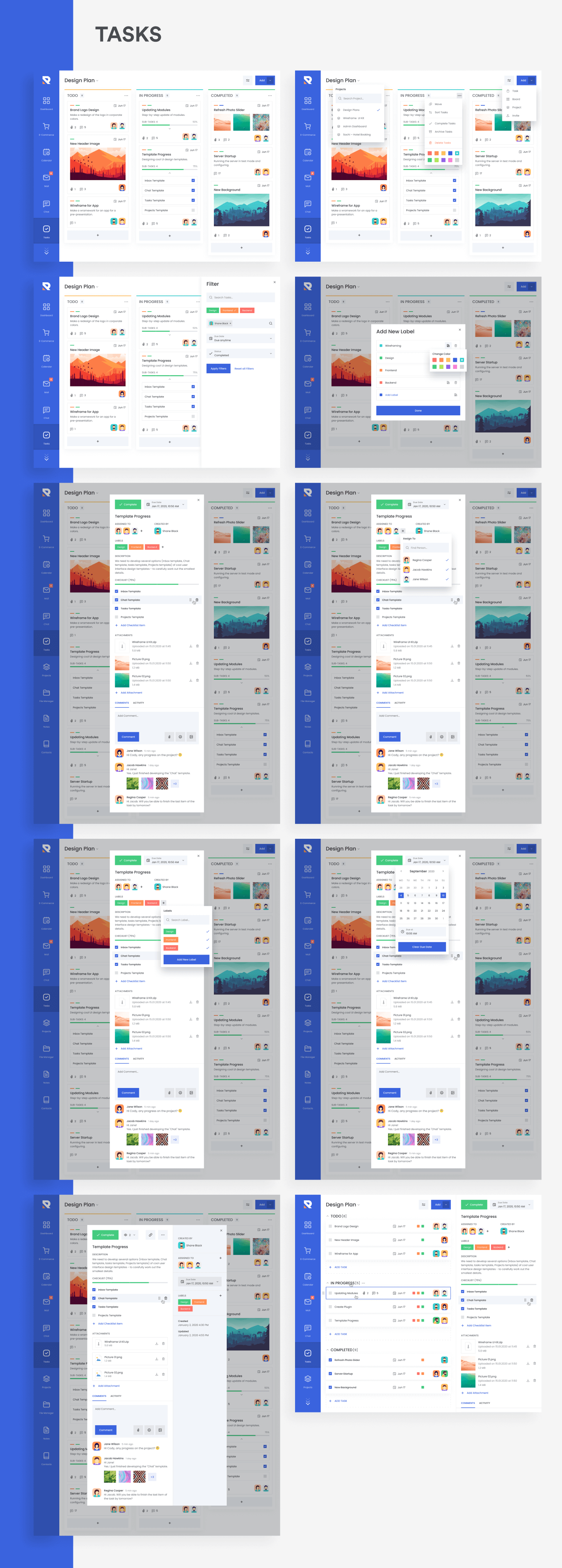 Rockster- dashboard