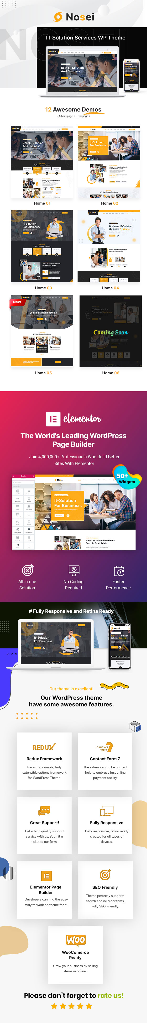 Nosei - IT Solutions & Services Theme - 5
