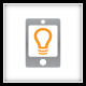 Mobile Device Idea Logo Template - GraphicRiver Item for Sale
