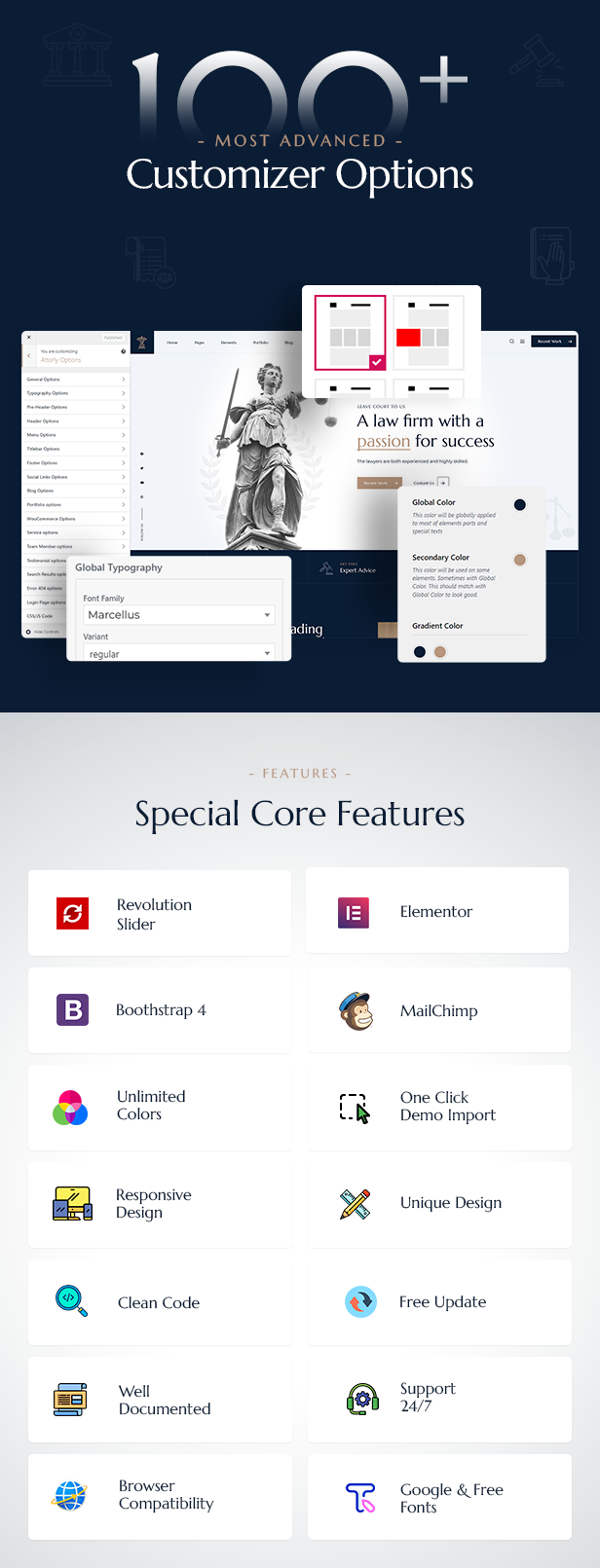 Attorly WordPress Theme