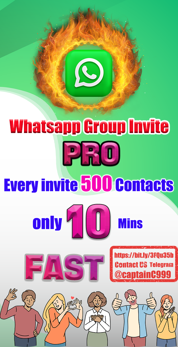 Whatsapp Group Bulk Invite Pro