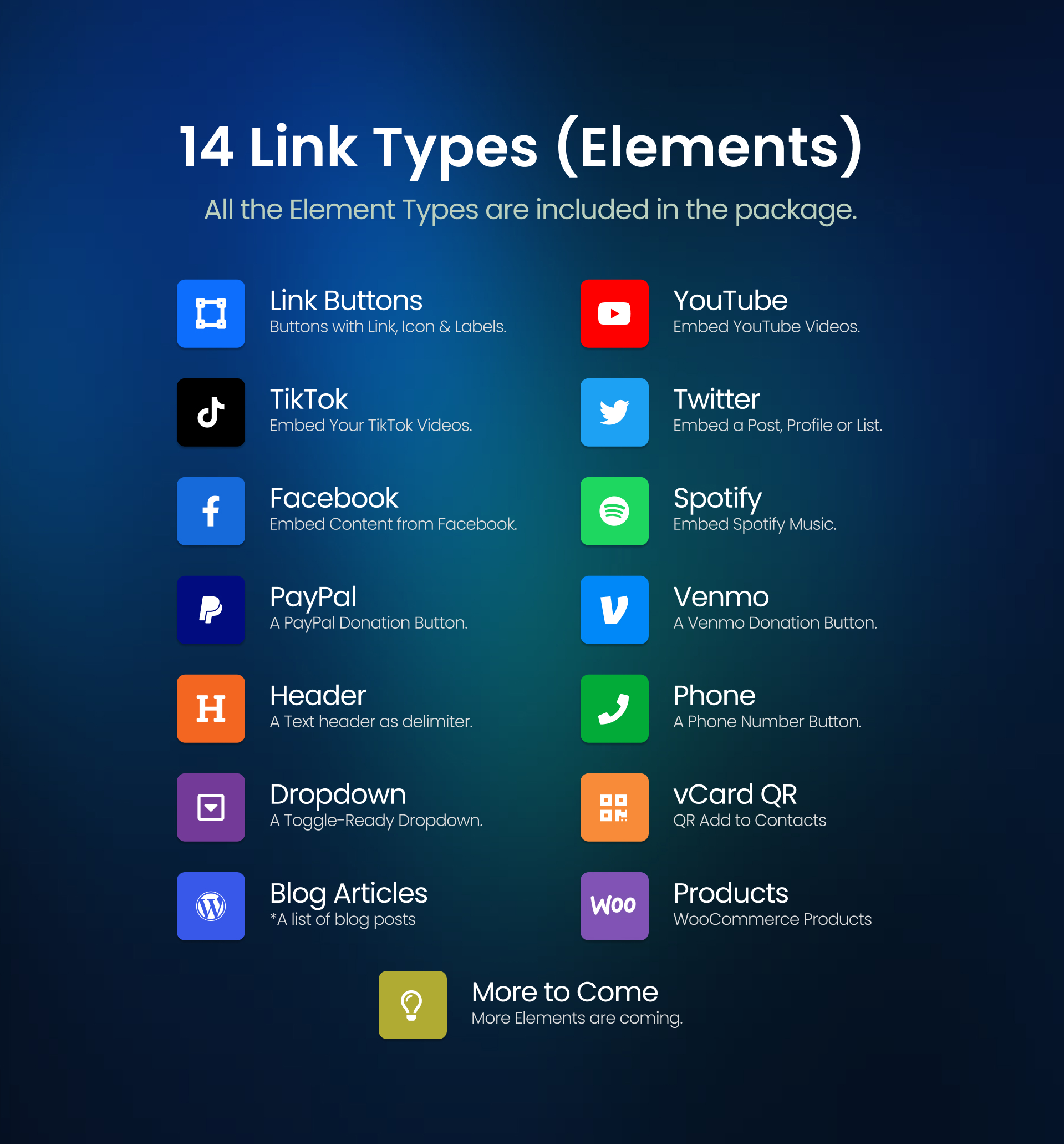 Link In Bio WordPress SaaS - Meeek