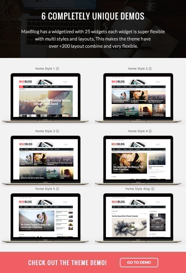 MaxBlog - Flat News Magazine Blog WordPress - 2