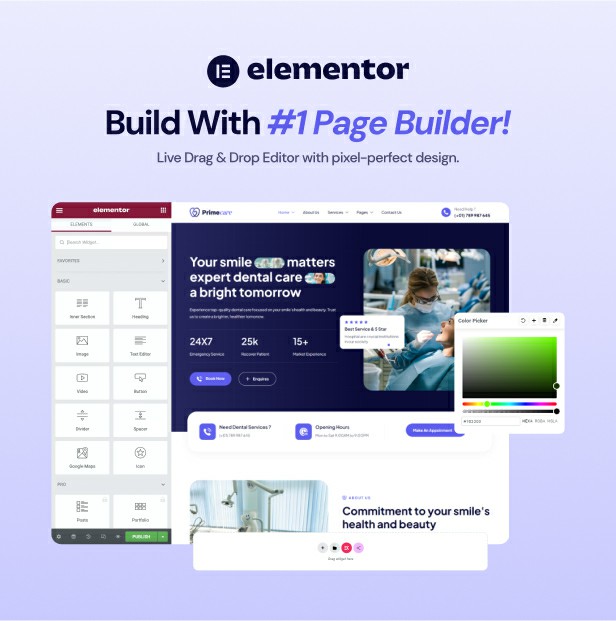 Primecare - Dentist & Dental Clinic WordPress Theme - 4