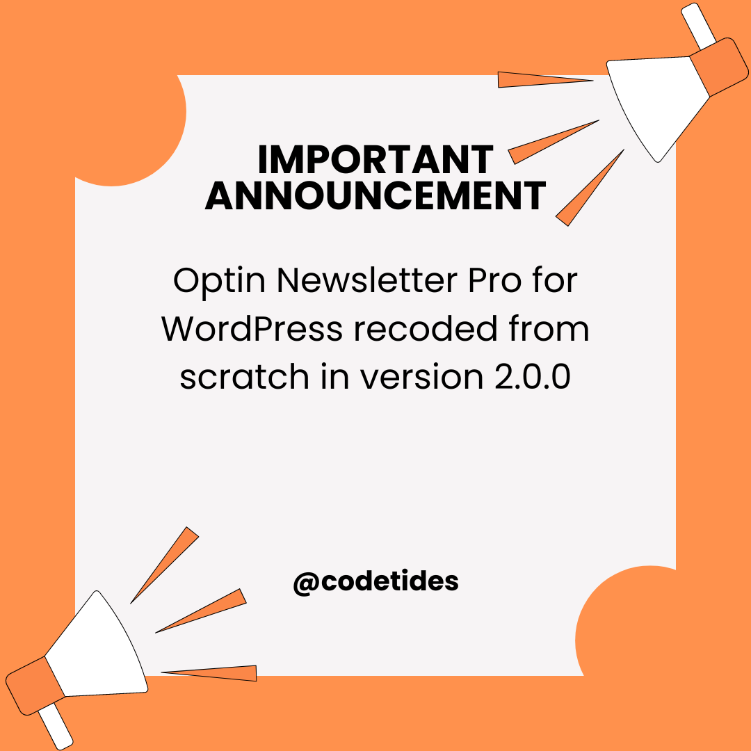 important-announcements-for-optin-newsletter-pro