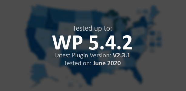 Last Update of the Interactive US Map WordPress Plugin