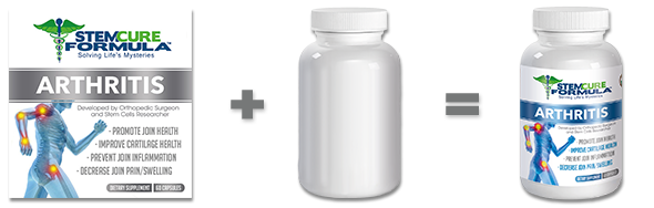 Bottle Nutrition Supplement Packaging Mock-Up - 1