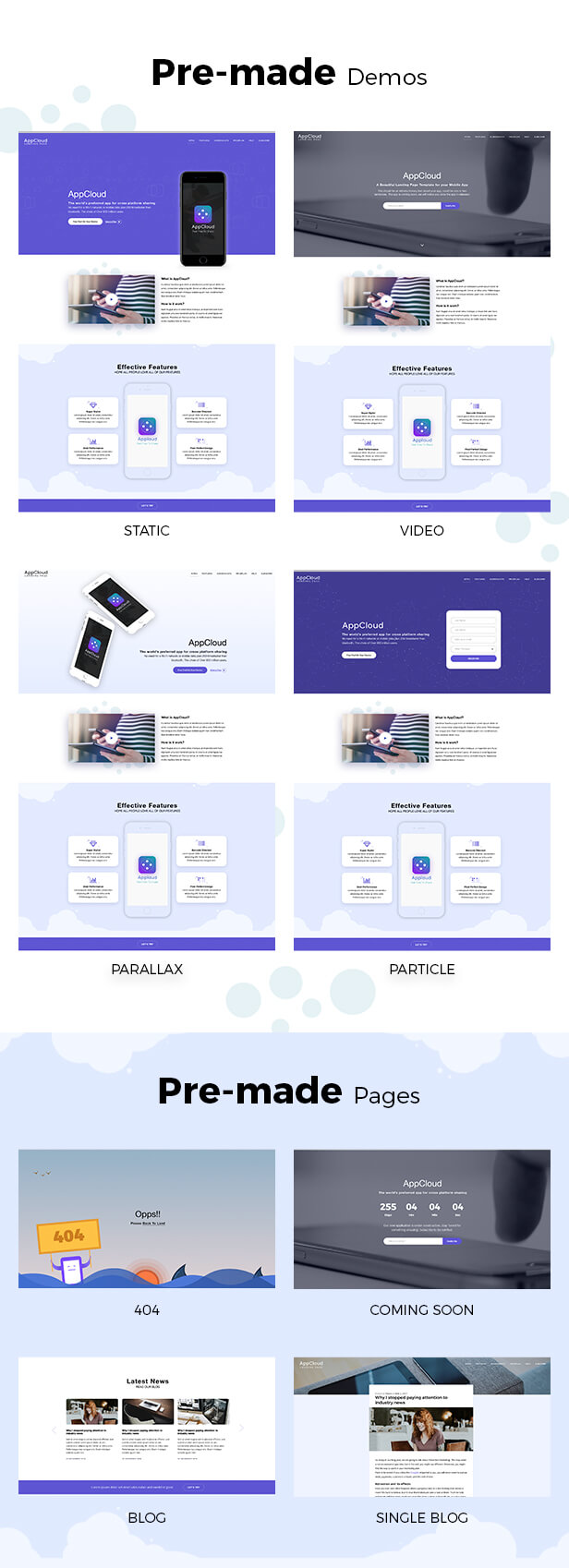 AppCloud | App Landing WordPress Theme - 4