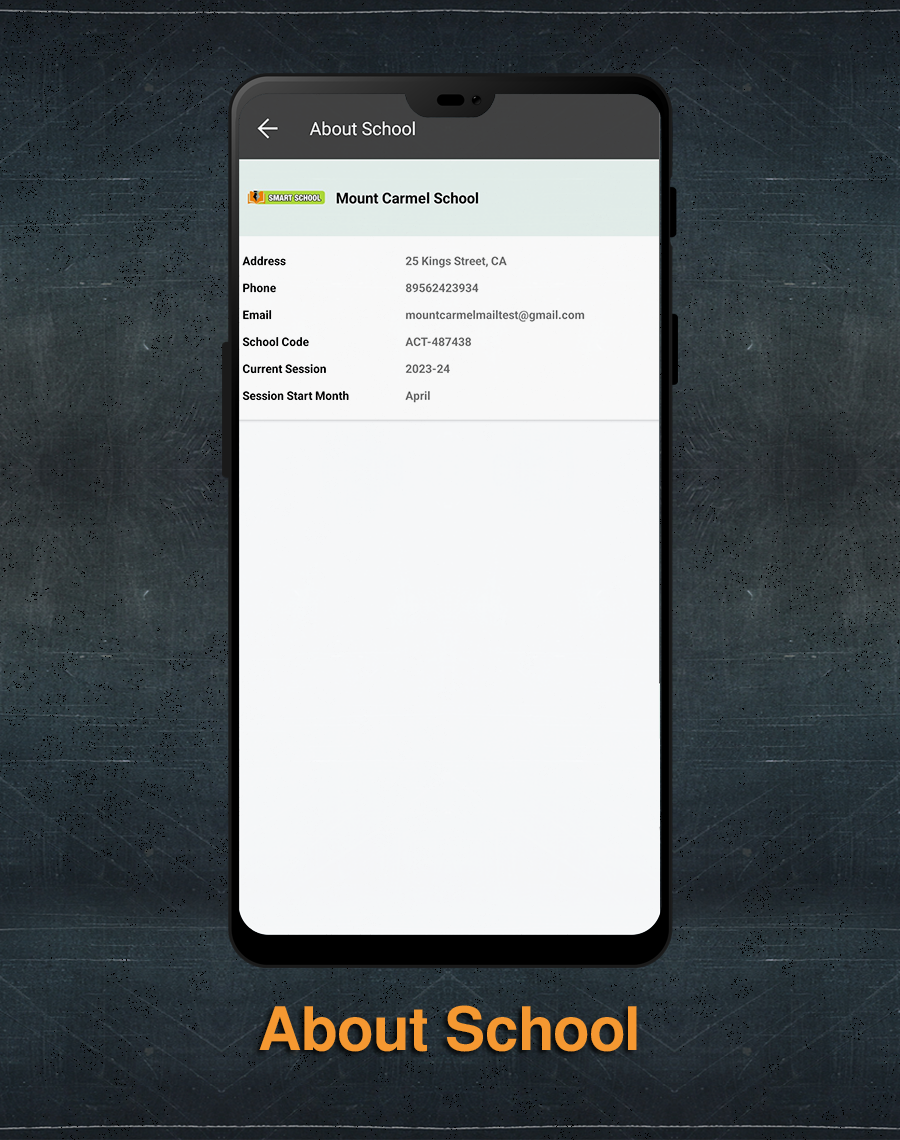 Smart School Android App - Mobile Application for Smart School - 20