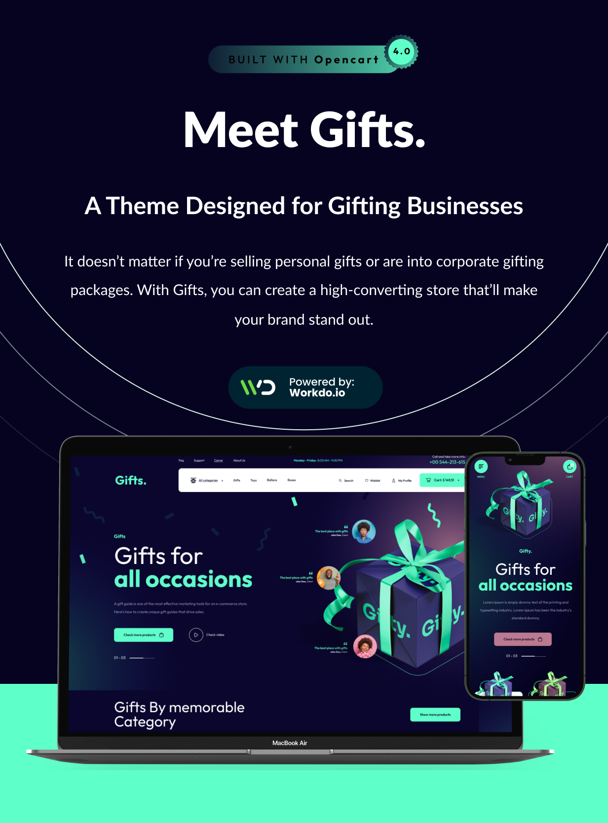 Gifts - Opencart 4 Gifts Store Template - 4