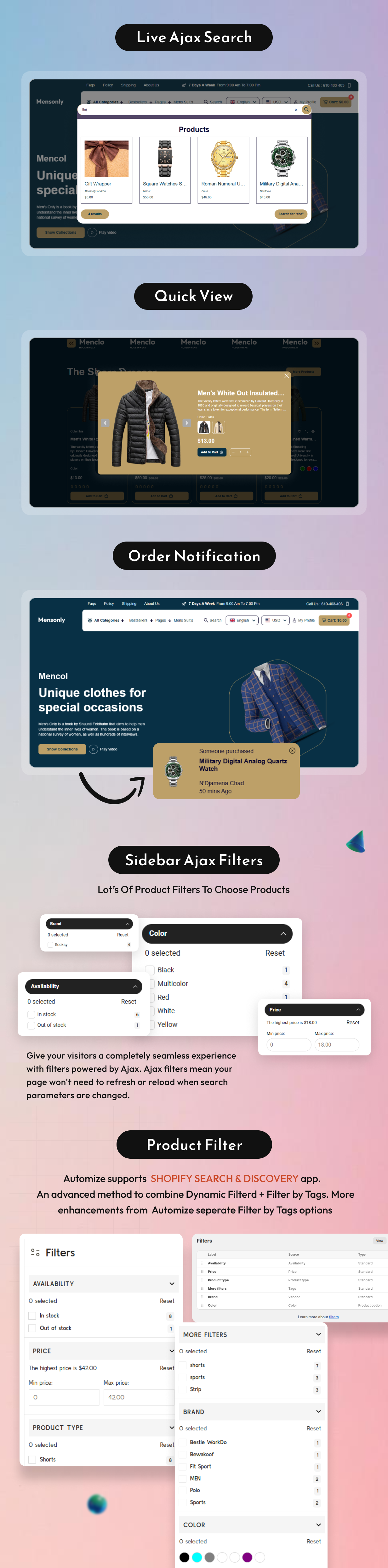 Mensonly - Shopify 2.0 Clothing Shop Theme - 11
