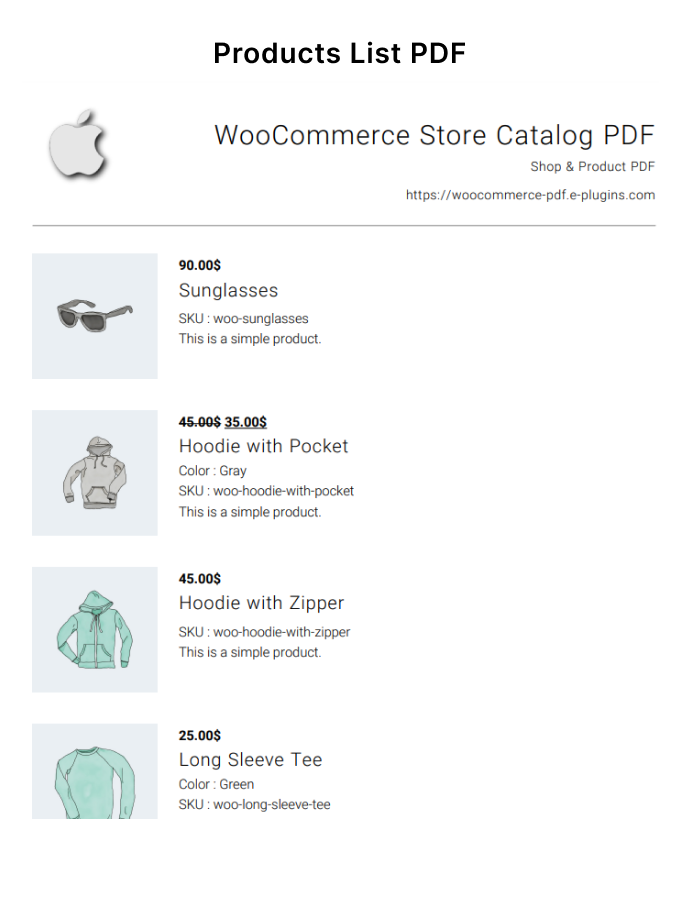 WooCommerce Store Catalog PDF - 3