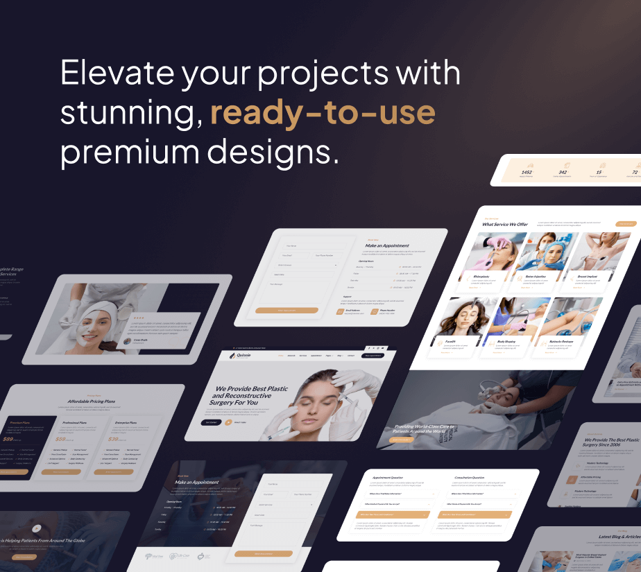 Quinnie – Plastic Surgery Clinic FSE WordPress Theme - 5