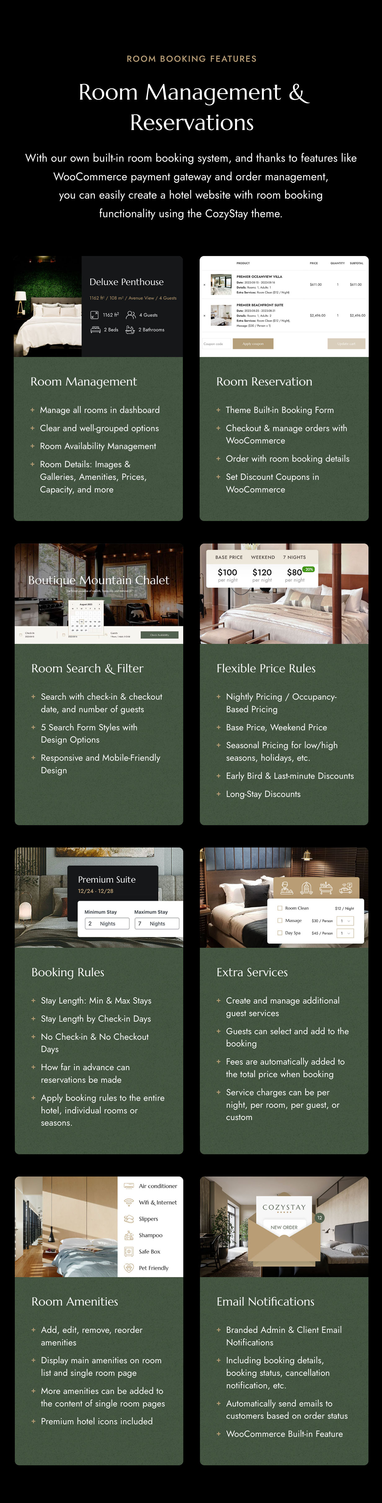 CozyStay - Hotel Booking WordPress Theme.