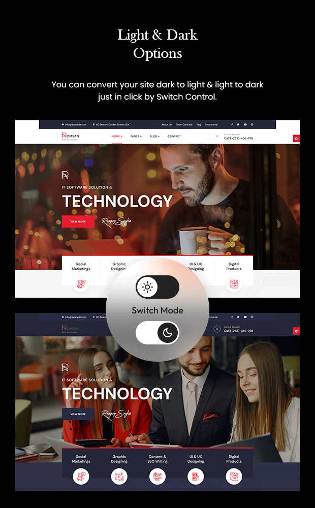 Romsan - Agency & Consulting Services WordPress Theme - 3