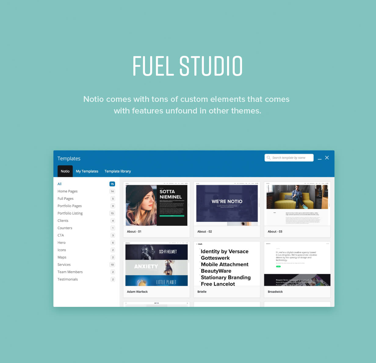 A Visually Stunning WordPress Portfolio Theme