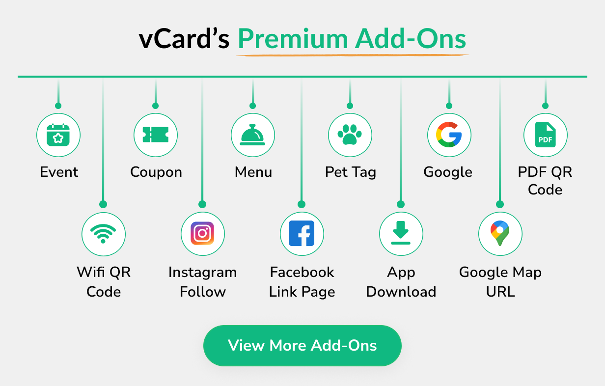 vCard SaaS - Digital Business Card Builder - Bio Links Builder - 6