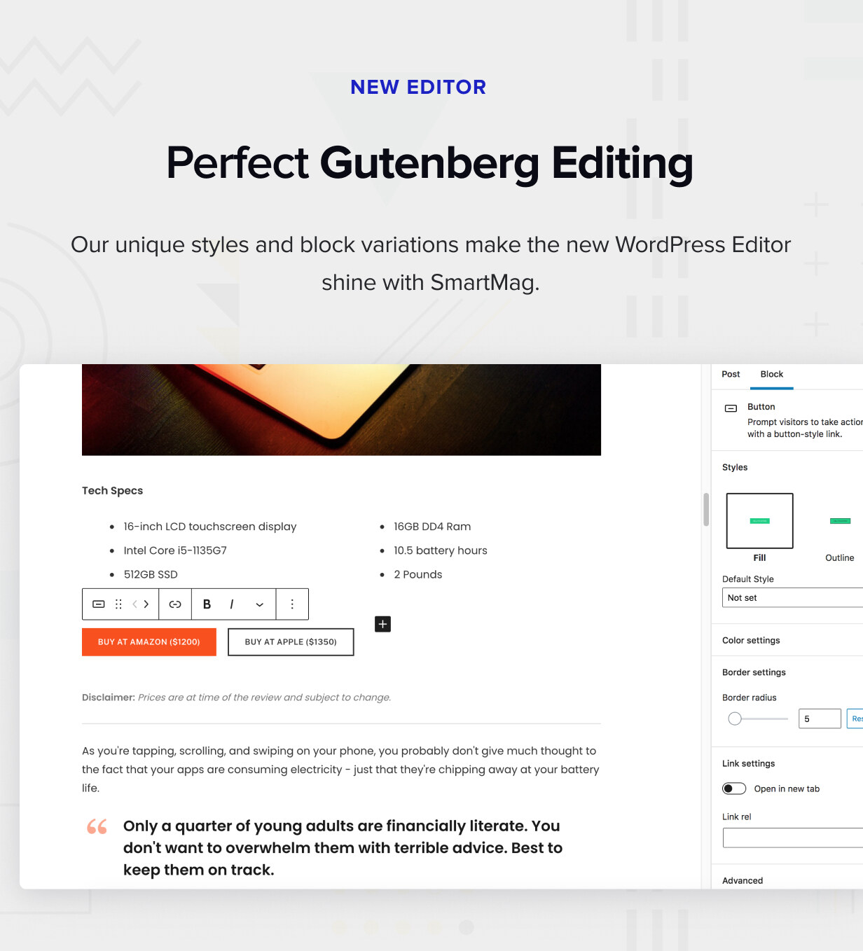 Gutenberg Optimized
