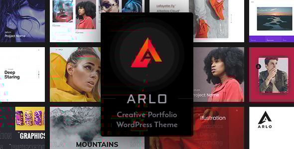 Arlo – Clean and Modern Portfolio WordPress Theme for Creatives