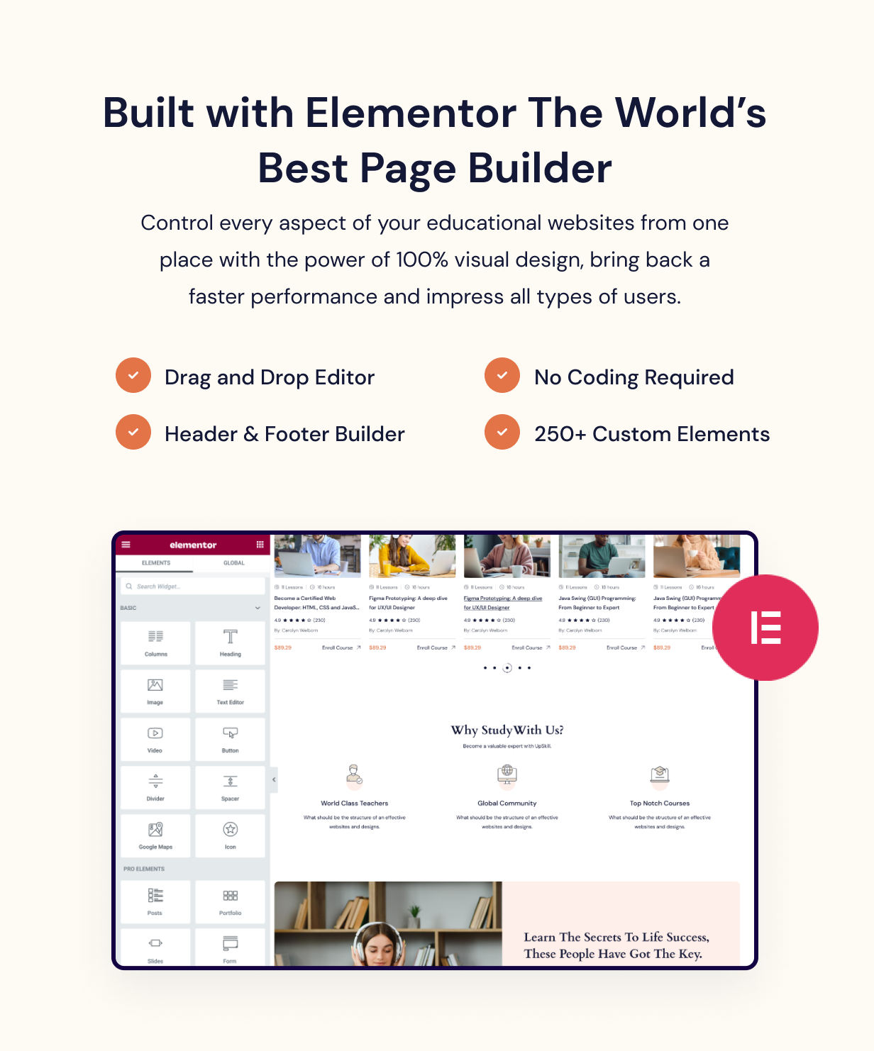 UpSkill - Education Online Courses LMS WordPress Theme - 7