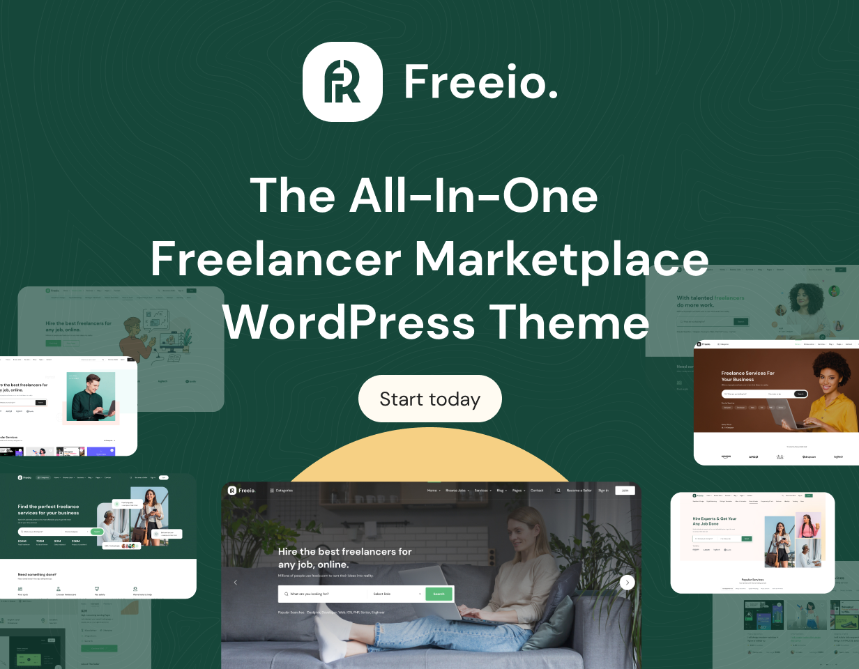 Freeio - Freelance Marketplace WordPress Theme - 5