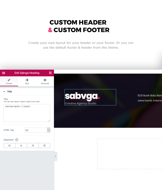 Sabvga - Modern & Creative Portfolio Theme - 4