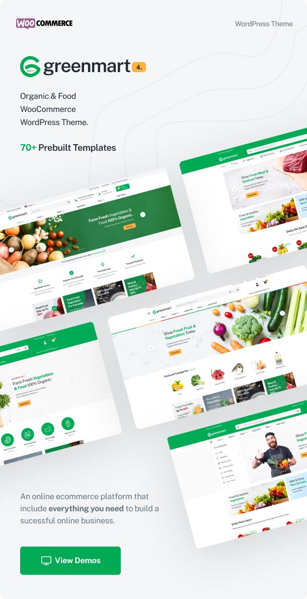 GreenMart – Tema WordPress para WooCommerce orgânico e alimentar - 6