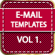 E-mail Template design PSD