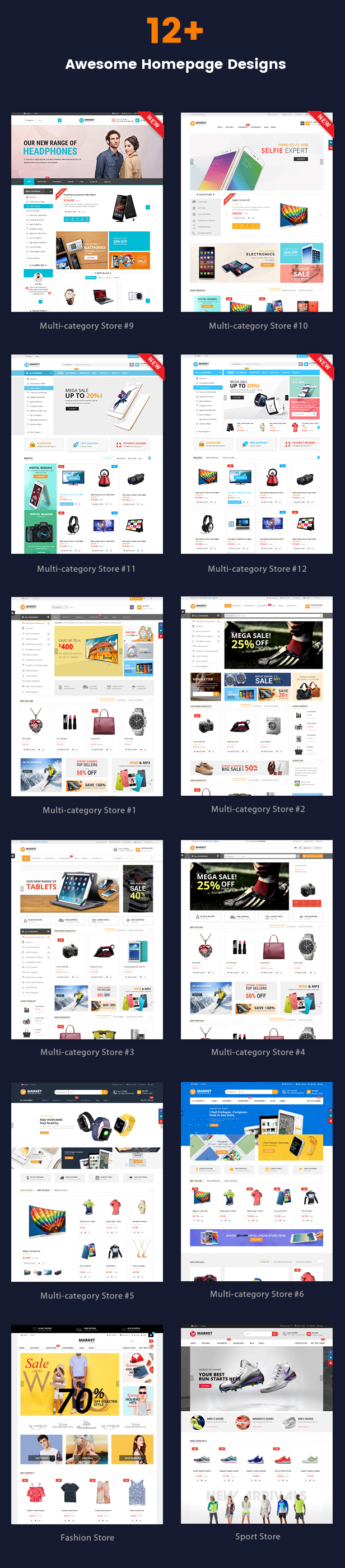 Market - Premium Responsive OpenCart Theme with Mobile-Specific Layout (12 HomePages) - 9