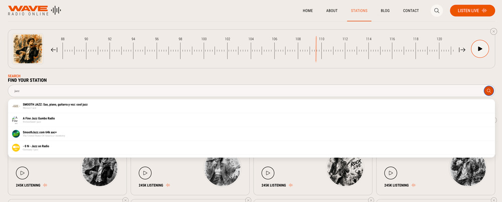 Avava - Online Radio Station HTML Template - 5