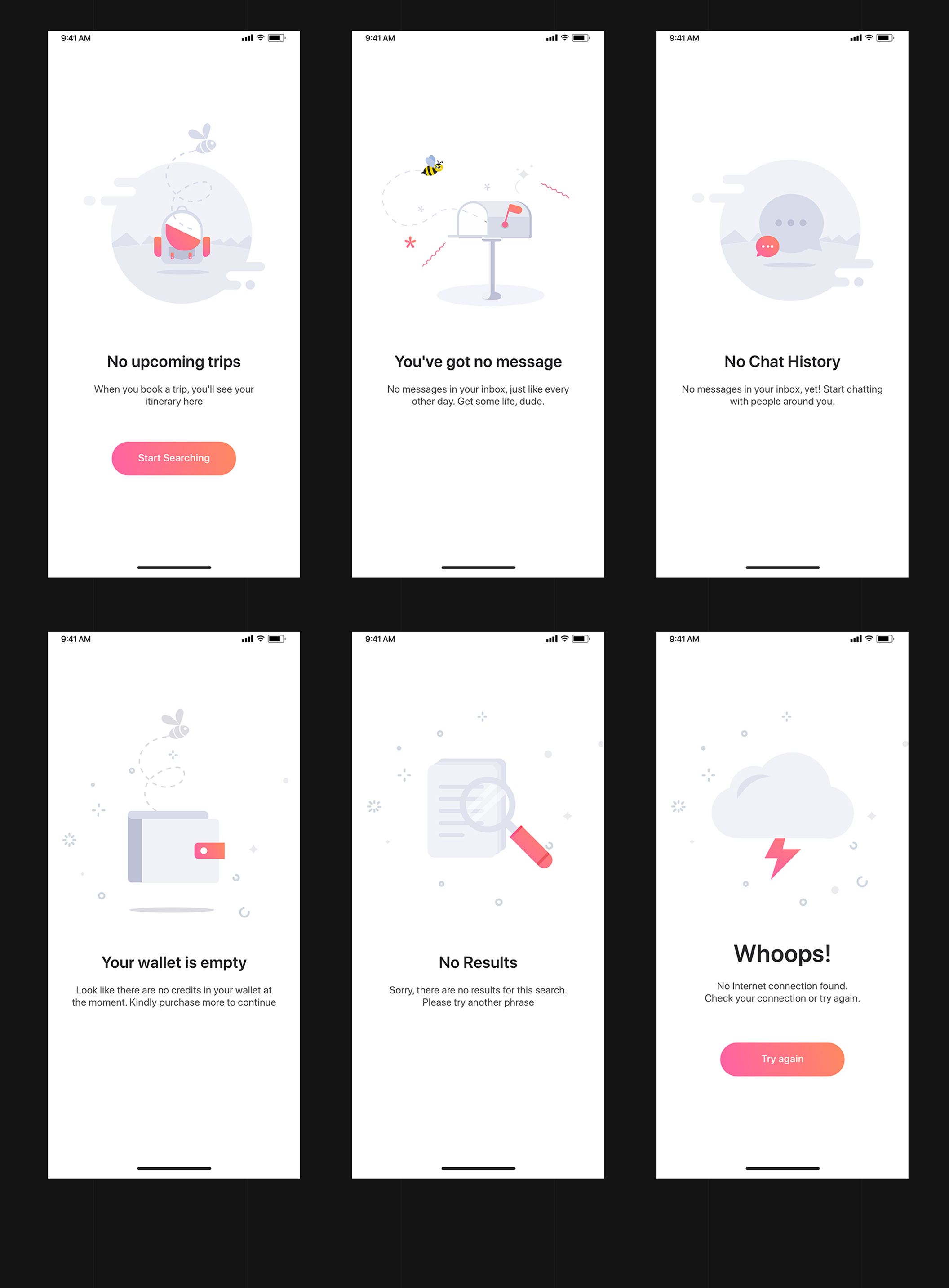 Origin Mobile UI Kit for IphoneX - 11