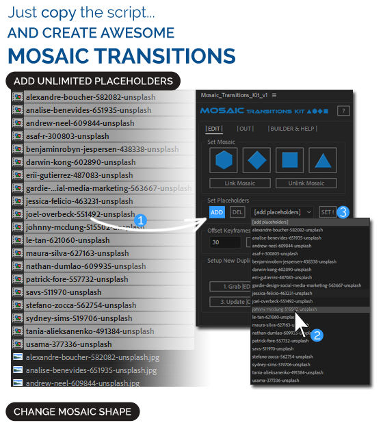 Mosaic Transitions Kit - 44