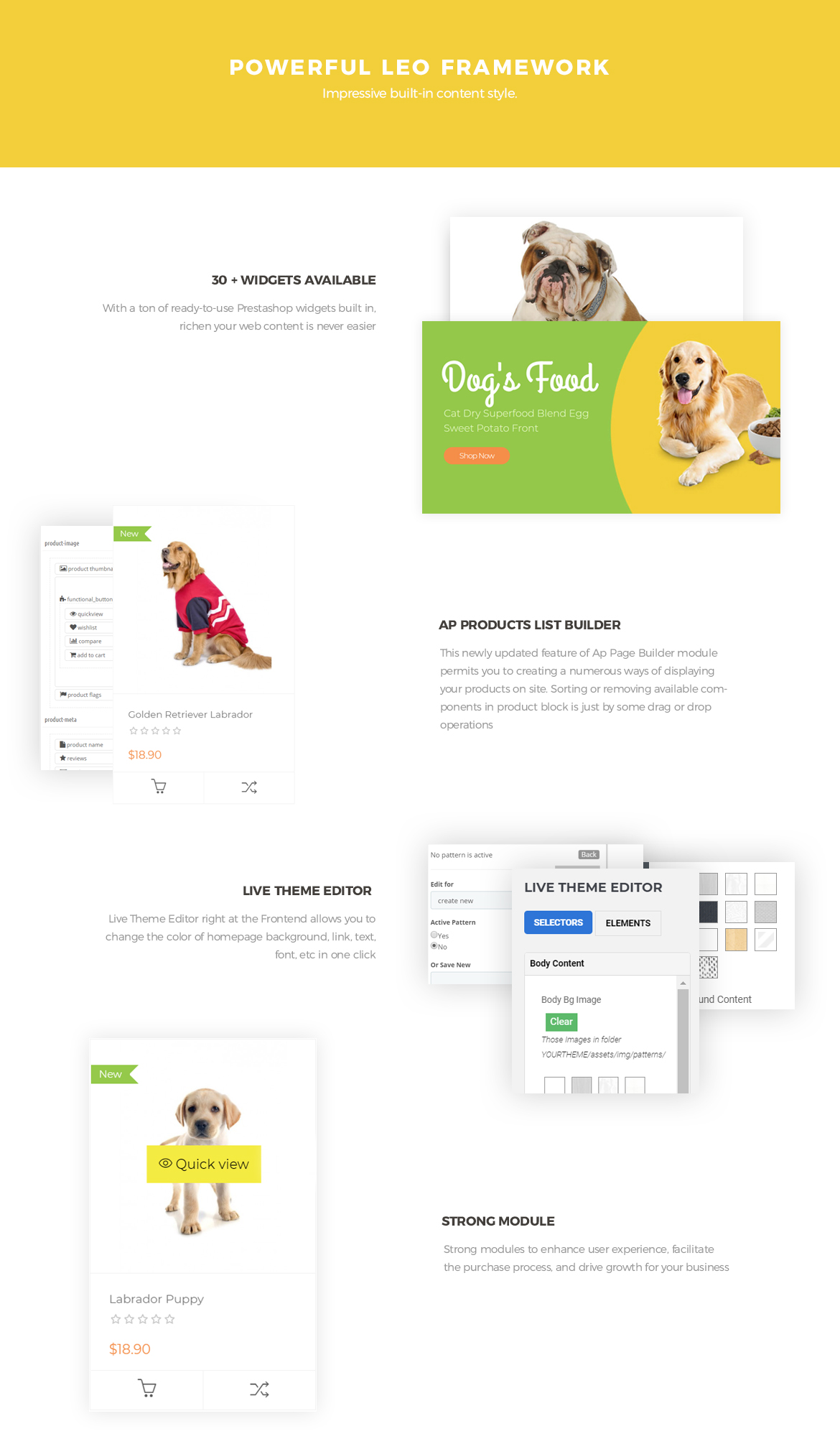 Powerful Leo Framework - PrestaShop Pet Shop Theme