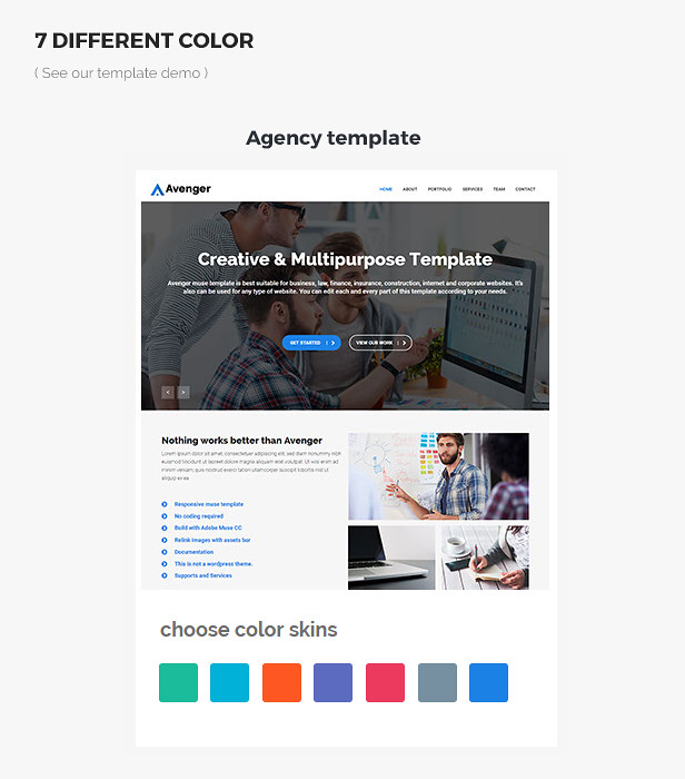 Avenger - Responsive Corporate & Multipurpose Template - 10