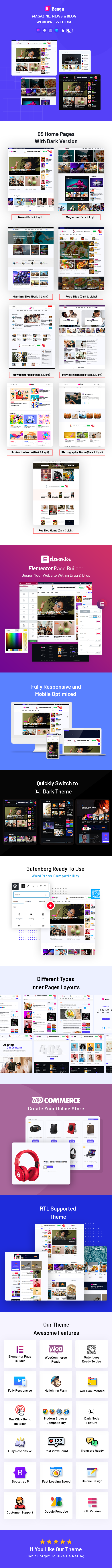 Benqu - News Magazine WordPress Theme - 2