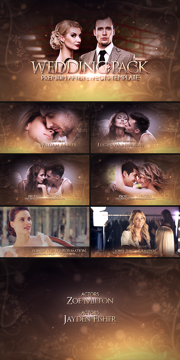 wedding pack adobe after effects template free download