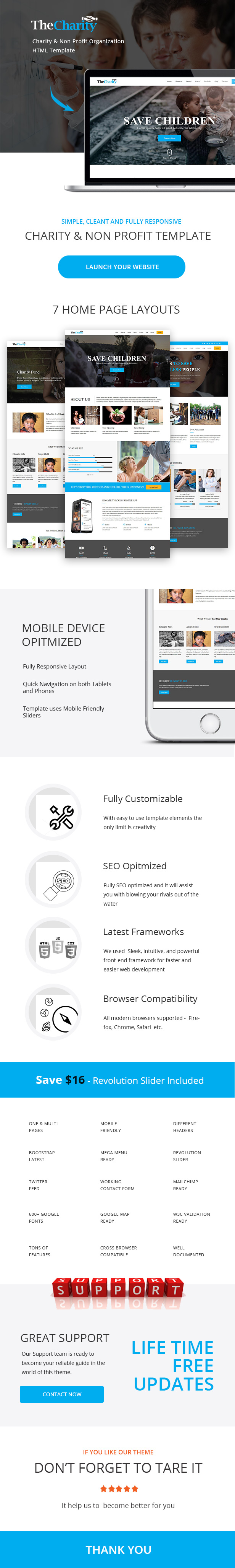 The Charity - HTML Template for Charity & Non Profit Organization - 1